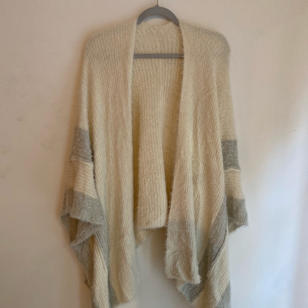 Anthropologie Sweater Shawl